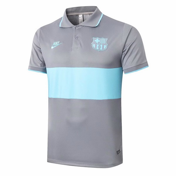 Polo Barcelona 2020-21 Gris Azul